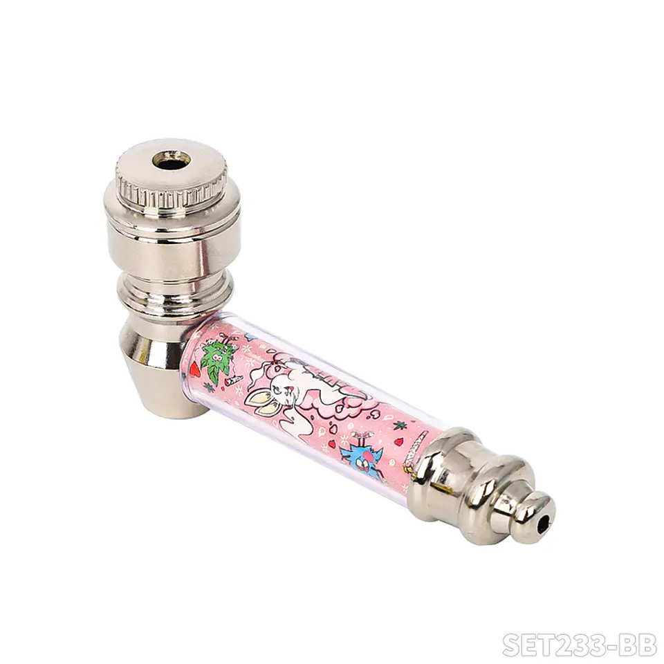Smoking Set Baked Bunny - Kit Fumeta Pink 4 Piezas 4
