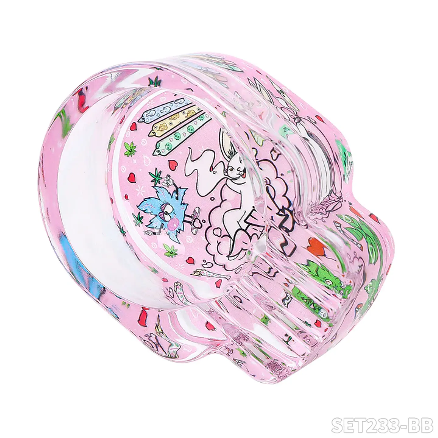 Smoking Set Baked Bunny - Kit Fumeta Pink 4 Piezas 7