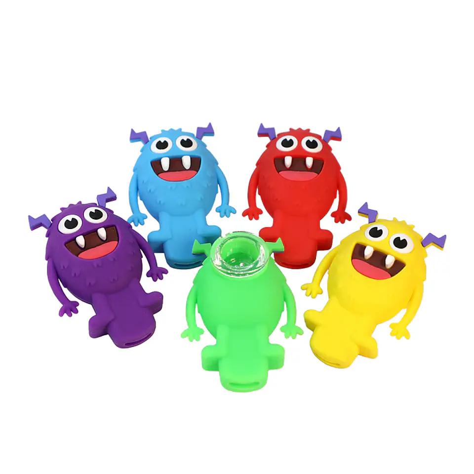 Pipa de Silicona Monster 1
