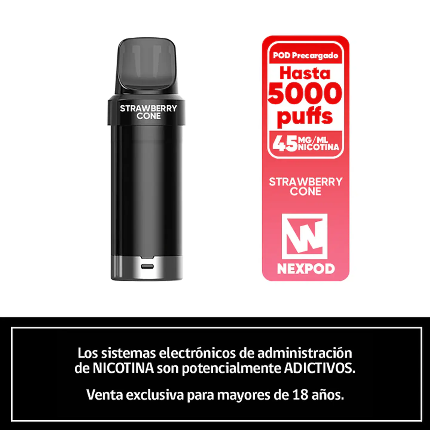 Nexpod Recarga 5000 Puffs 10