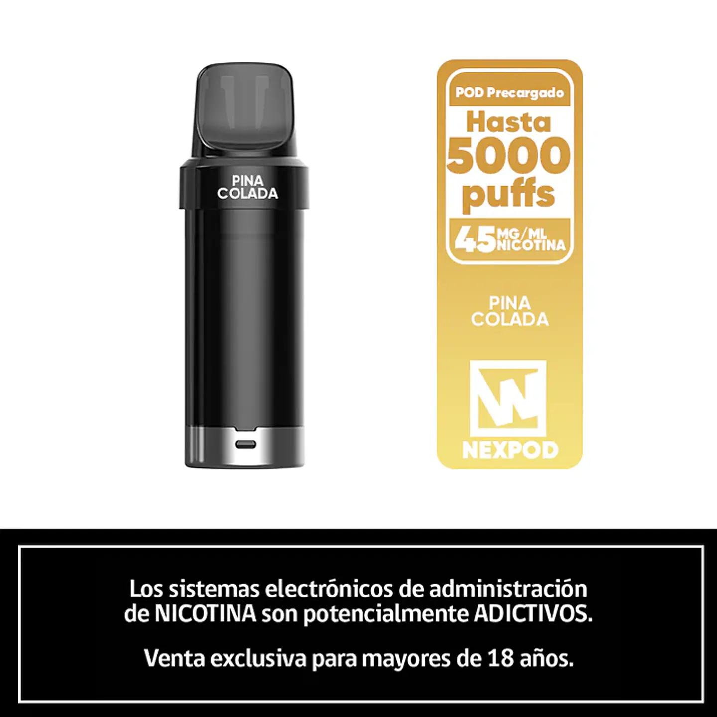 Nexpod Recarga 5000 Puffs 12