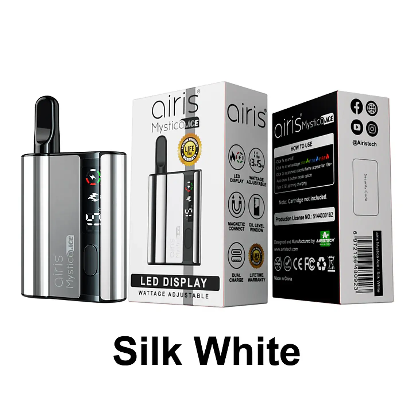 Vaporizador Bateria Airis Mystica Ace - Airistech 1