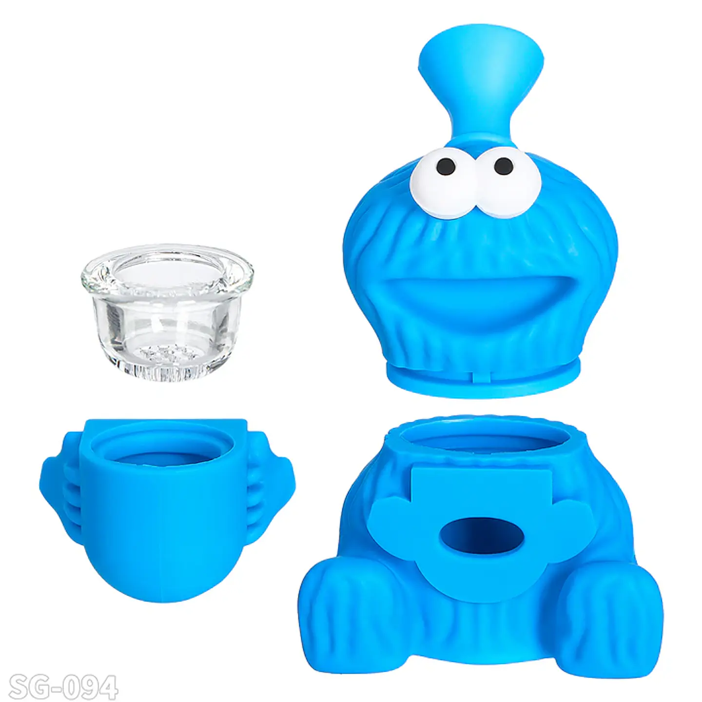🍪 Pipa de Silicona Monster Cookie 🍪 3