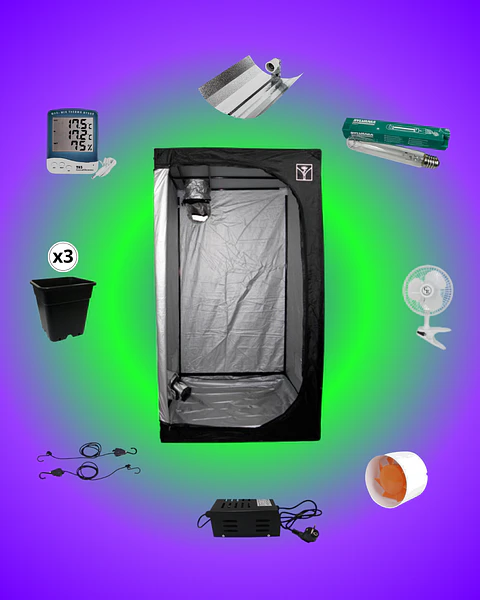 Kit Indoor Inicial 80x80 400W 🌱💡