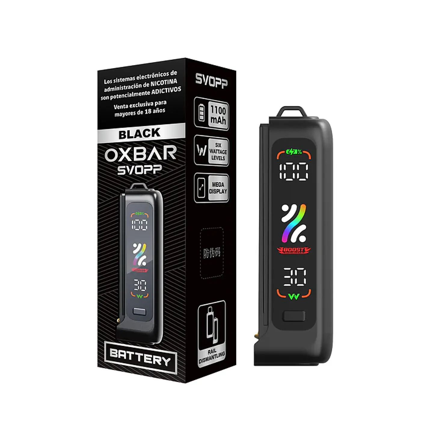 Kit Oxbar Svopp (Batería + Recarga)  1