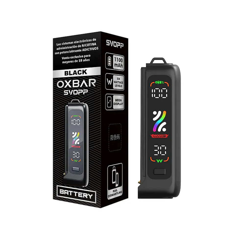 Kit Oxbar Svopp (Batería + Recarga)  1