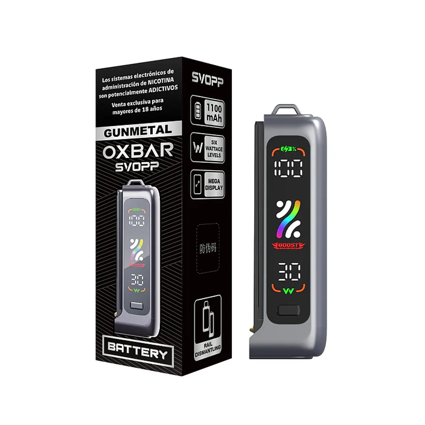 Kit Oxbar Svopp (Batería + Recarga)  3