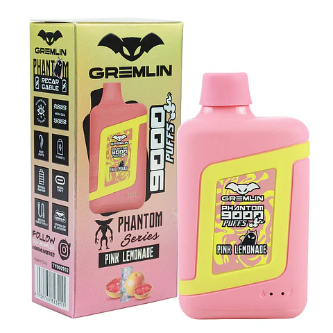 Vaporizador Desechable Gremlin Phantom 9000 Puffs
