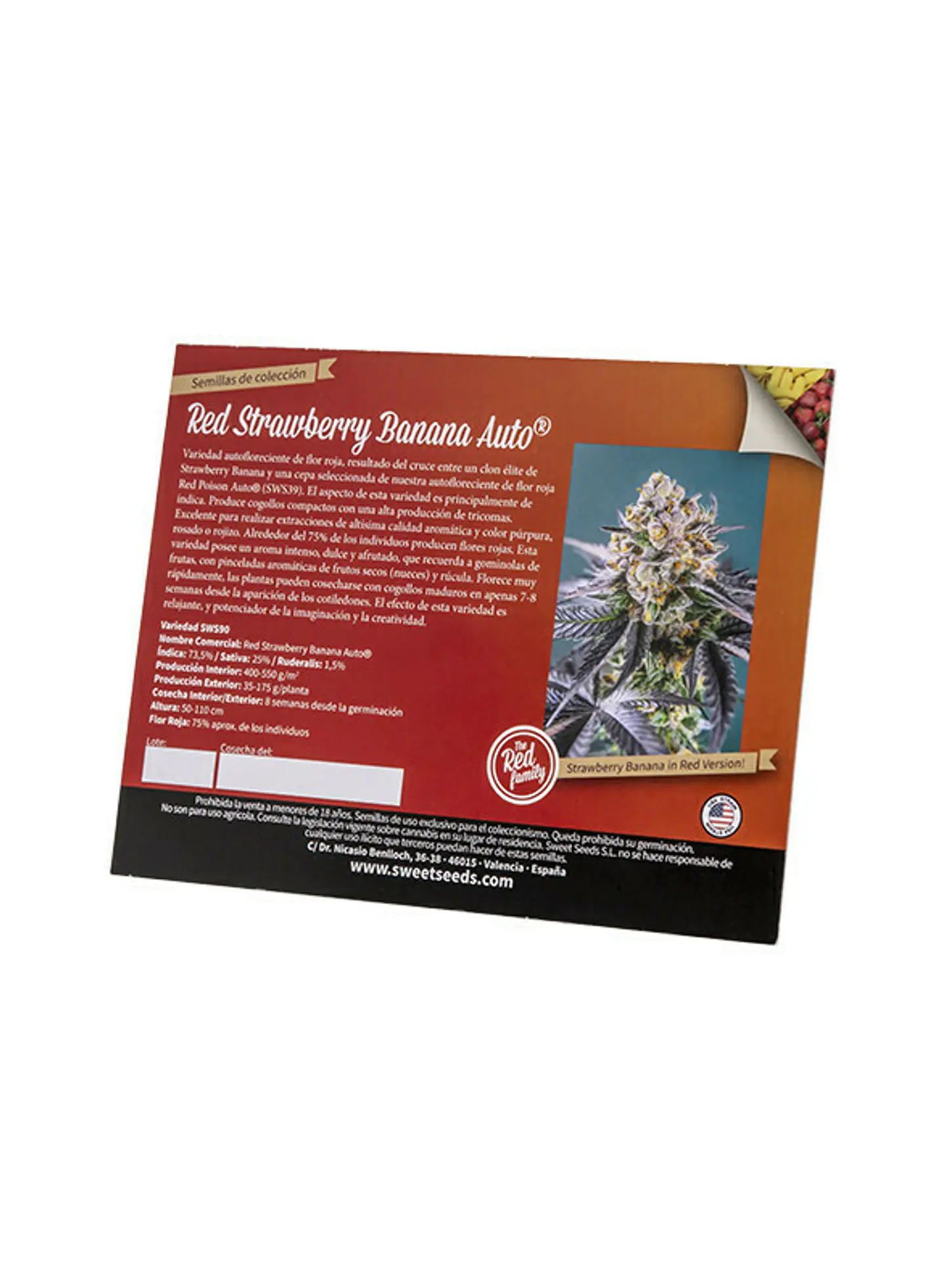 Red Strawberry Banana Auto – Sweet Seeds 3