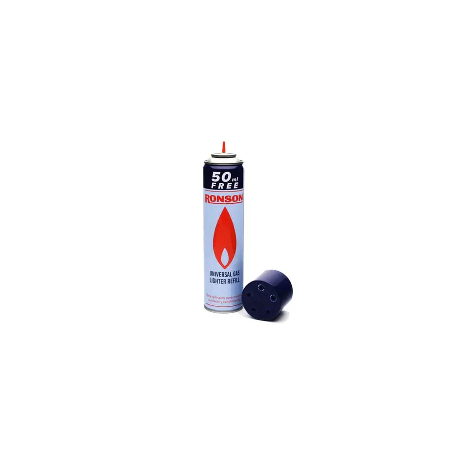 Gas Butano Ronson 300ml | Recarga Universal para Encendedores y Sopletes 1