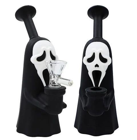Bong de Silicona Ghost Face Silicona 16 cm