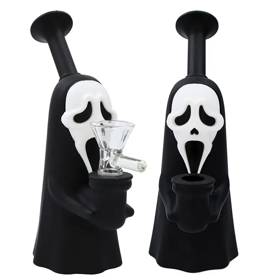 Bong de Silicona Ghost Face Silicona 16 cm 1