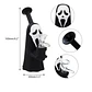 Bong de Silicona Ghost Face Silicona 16 cm - Miniatura 2
