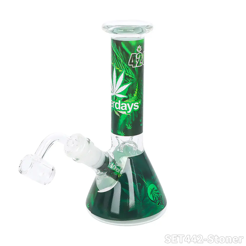 Kit Fumeta 420 Stoner Days 11 Piezas – Bong, Grinder y Accesorios 4
