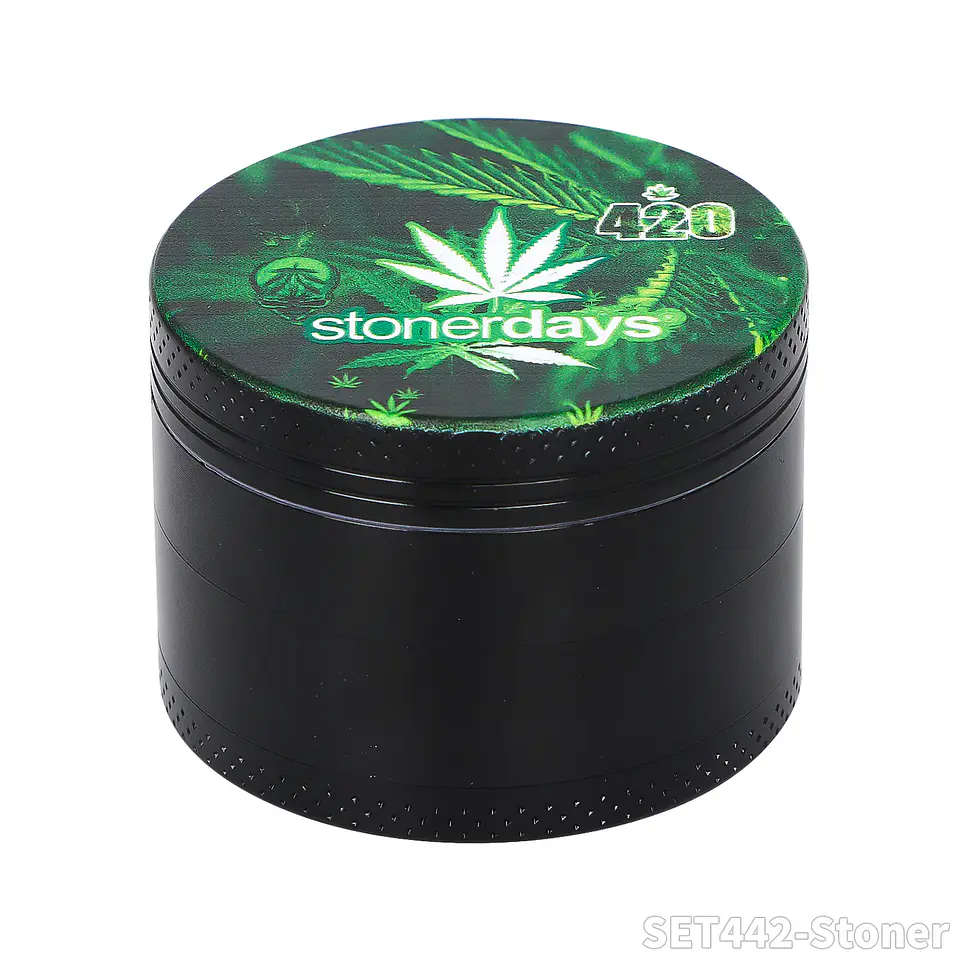 Kit Fumeta 420 Stoner Days 11 Piezas – Bong, Grinder y Accesorios 5