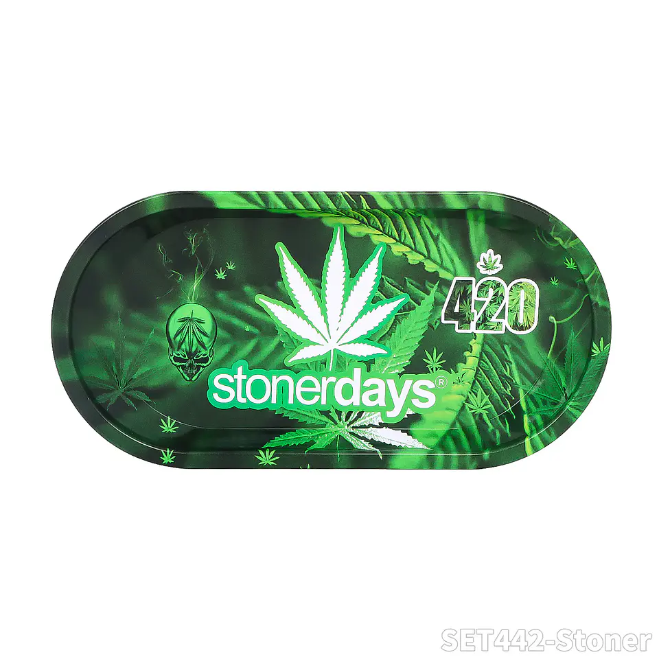 Kit Fumeta 420 Stoner Days 11 Piezas – Bong, Grinder y Accesorios 6