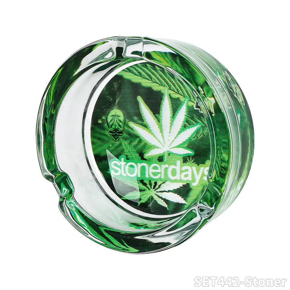 Kit Fumeta 420 Stoner Days 11 Piezas – Bong, Grinder y Accesorios 8