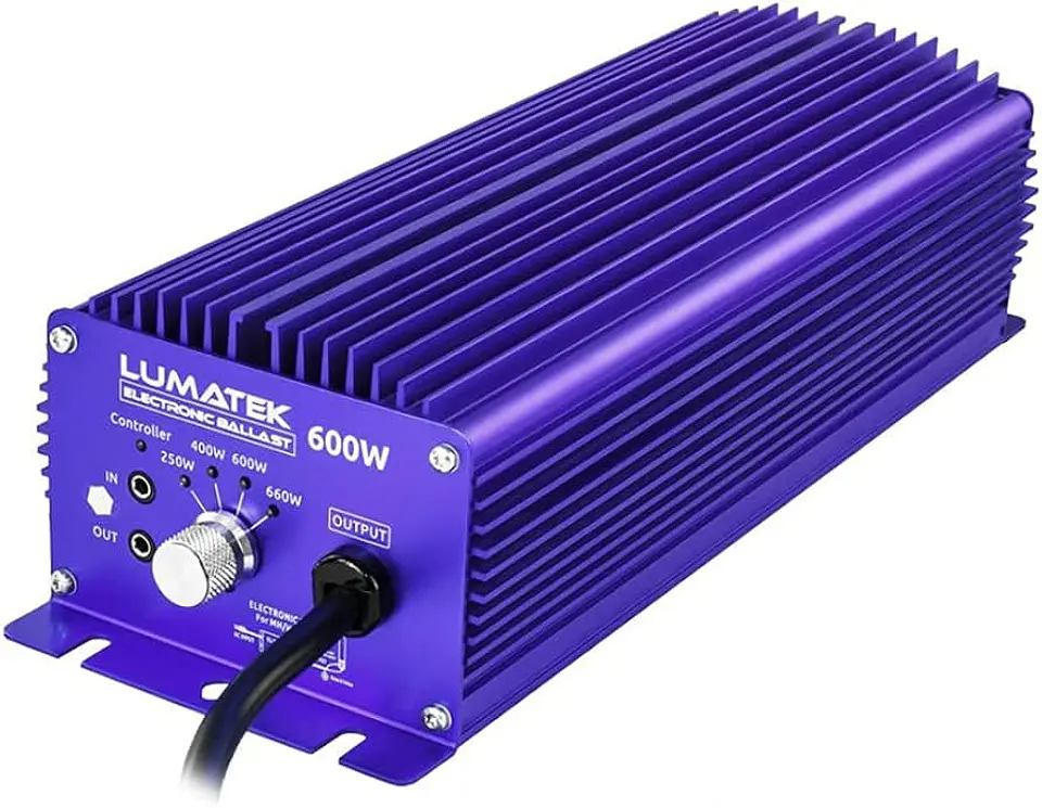 Balastro Electrónico Lumatek 600W con Dimmer ⚡💡 1