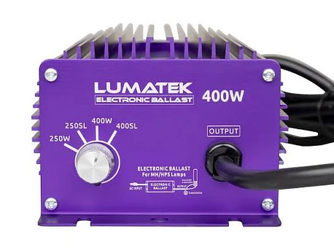 Balastro Electrónico Lumatek 400W con Dimmer
