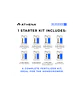 Athena Blended Line Trial Starter Kit 32 oz – Kit Completo de Fertilizantes - Miniatura 1