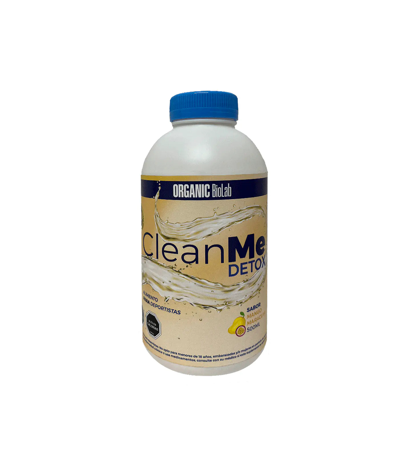 CLEANME DETOX MANGO MARACUYA 500ML ORGANIC BIOLAB 1