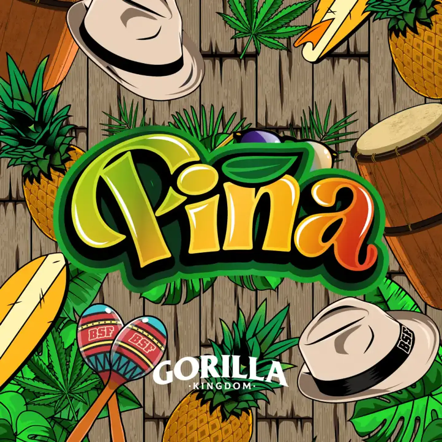 Gorilla Piña Feminizada BSF Seeds 2