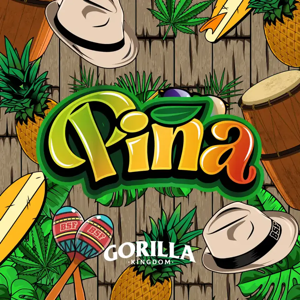 Gorilla Piña Feminizada BSF Seeds 2