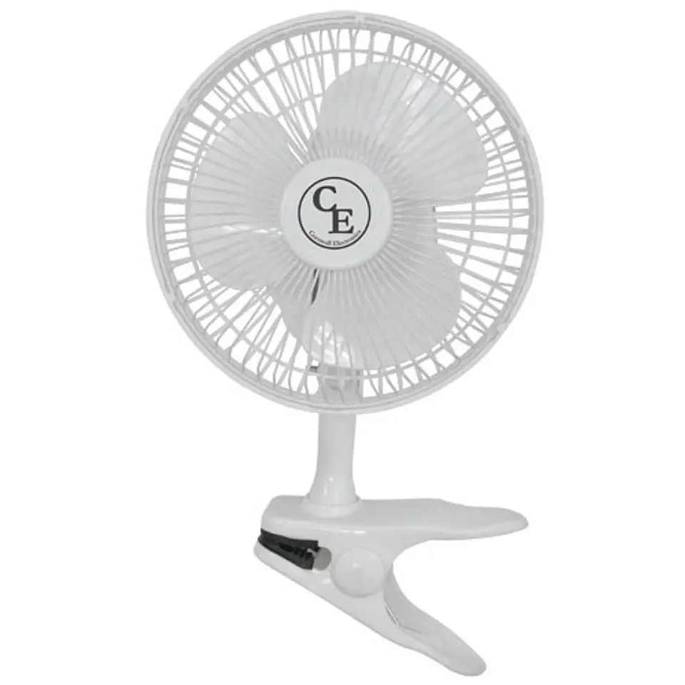 Ventilador de Pinza Cornwall 15 cm 15W para Cultivo Indoor 1