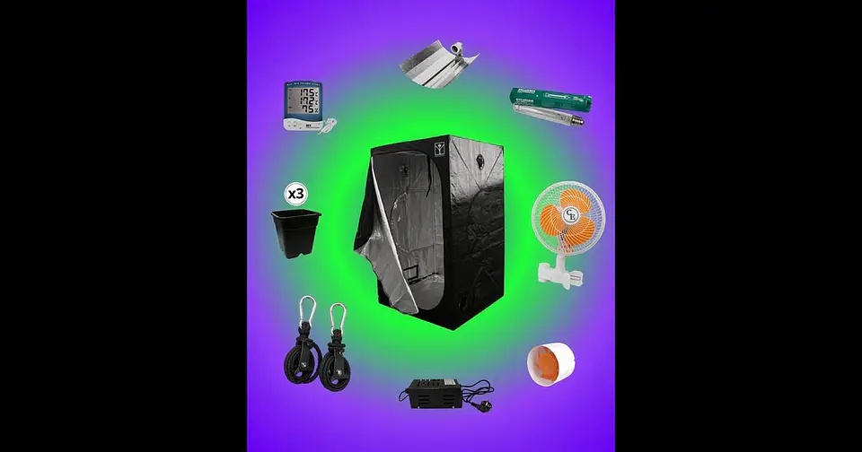 Kit Indoor Inicial 60x60 400W 🌱💡 1