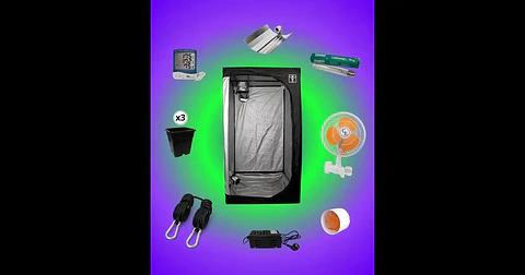 Kit Indoor Inicial 80x80 400W 🌱💡