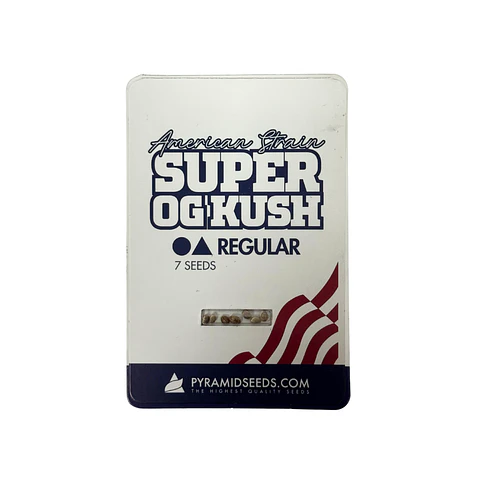 Super OG Kush Regular X7 Unidades – Pyramid Seeds