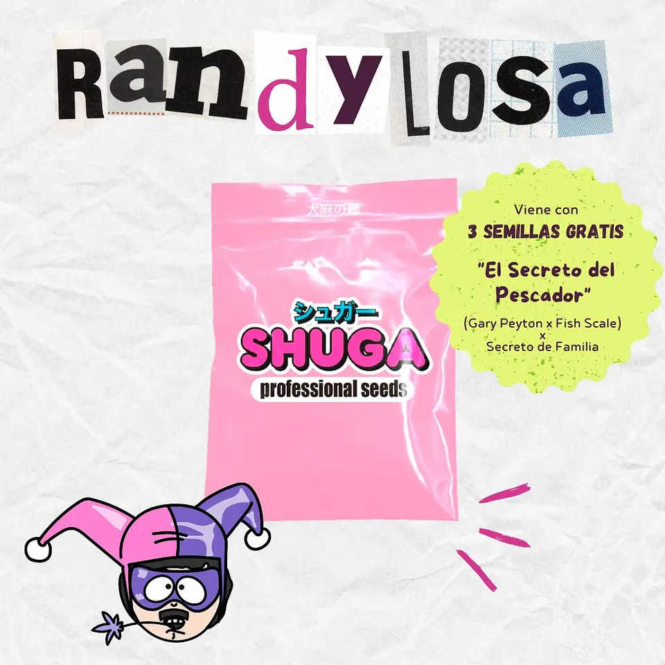 Randylosa + Secreto Del Pescador Feminizada – Shuga Seeds 1