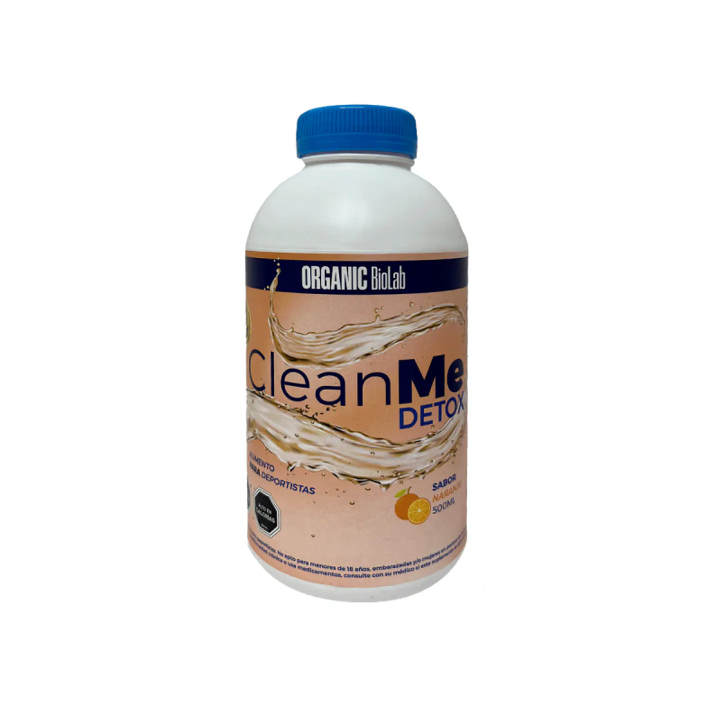 CLEANME DETOX NARANJA 500ML ORGANIC BIOLAB 1