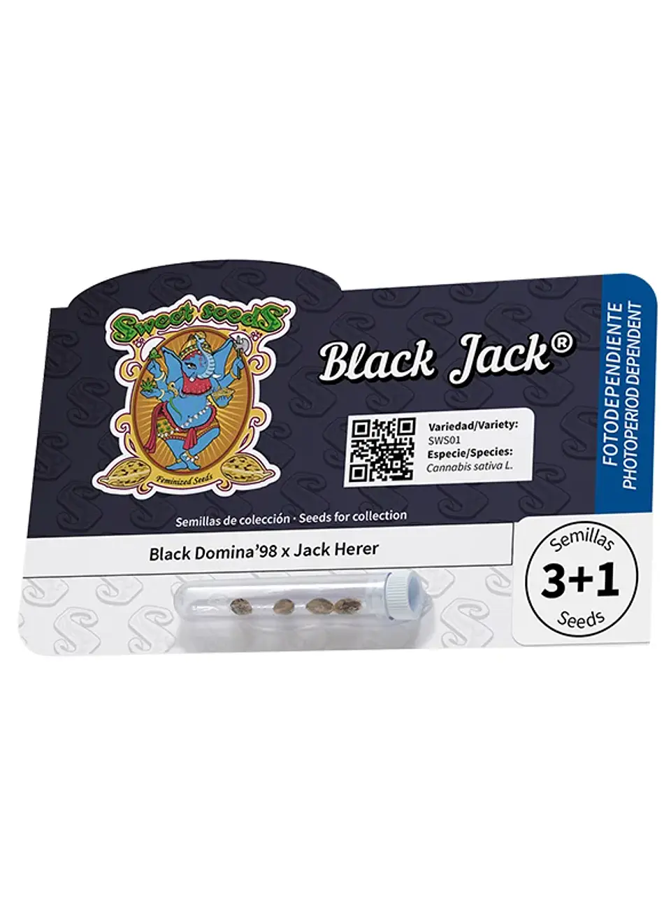 Black Jack Feminizada 3+1 – Sweet Seeds 2