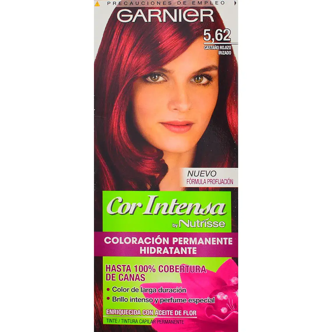 Tintura Cabello - GARNIER 5.62 CASTAÑO ROJIZO IRIZADO (45 g) 1