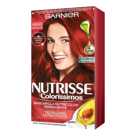 Tintura de Cabello 6660 Manzana (67,5 ml) - GARNIER 