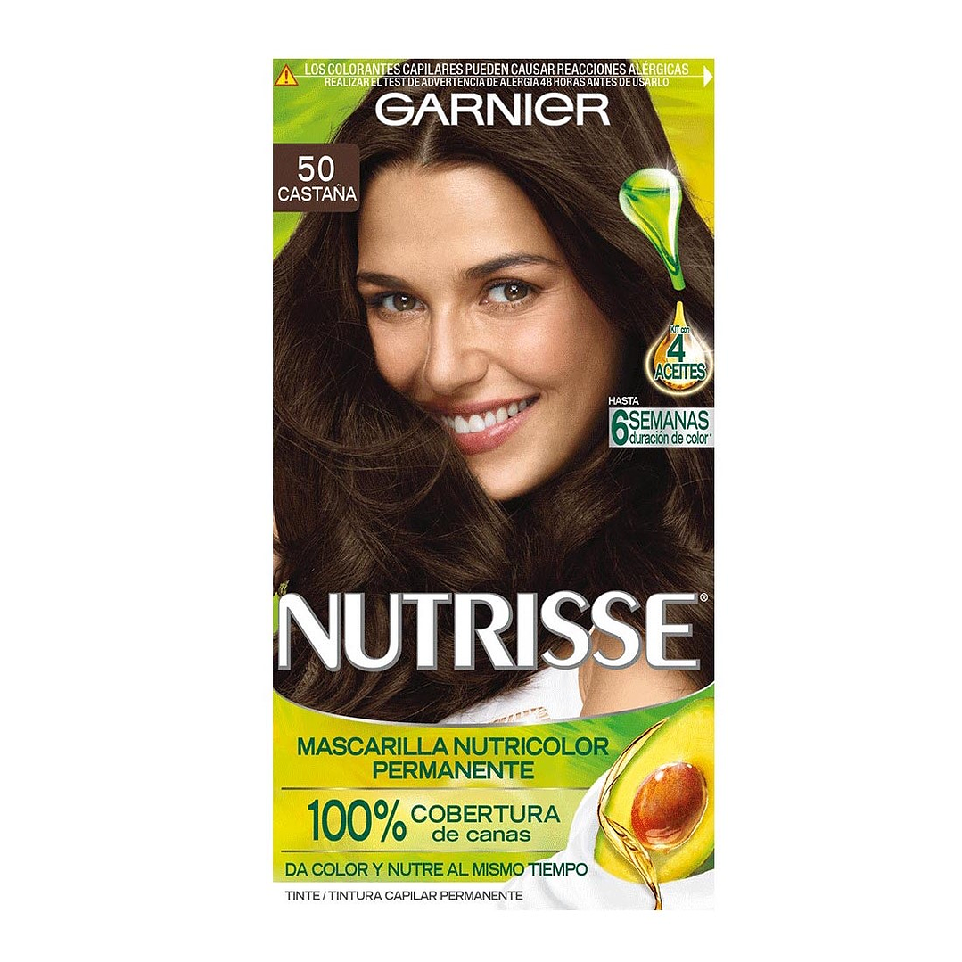 Tintura de Cabello - GARNIER CASTAÑA 50 (67,5 ml) GARNIER 1