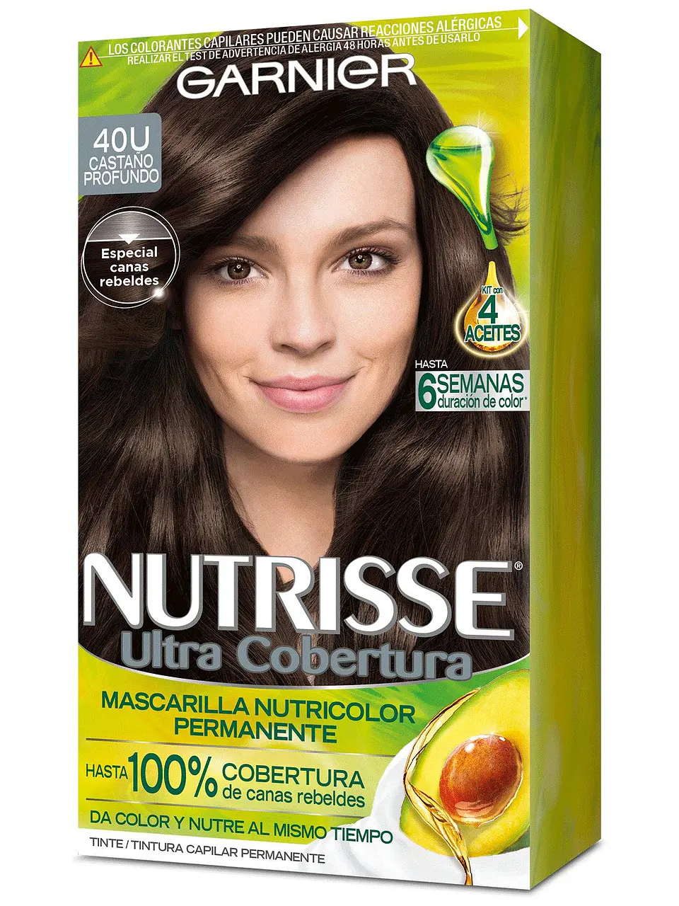 Tintura de Cabello - GARNIER CASTAÑO PROFUNDO 40U (67,5 ml) GARNIER 1