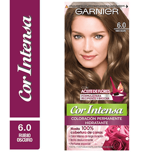 Tintura Cabello - GARNIER 6.0 RUBIO OSCURO (45 g)