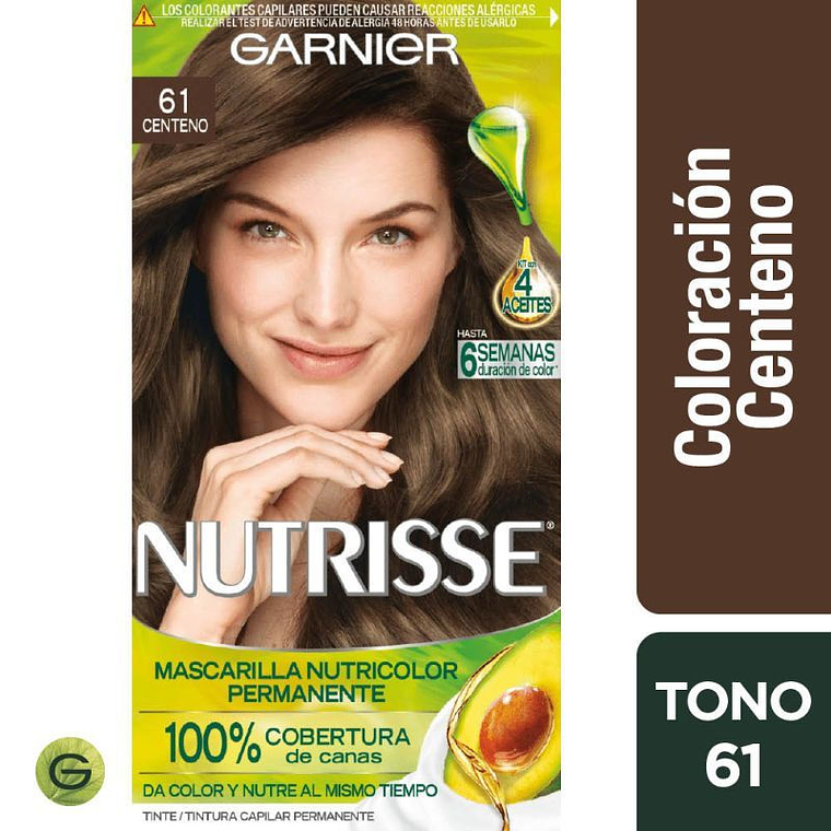 Tintura de Cabello - GARNIER CENTENO 61 (67,5 ml) 1