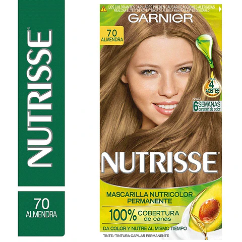Tintura de Cabello - GARNIER ALMENDRA 70 (67,5 ml)