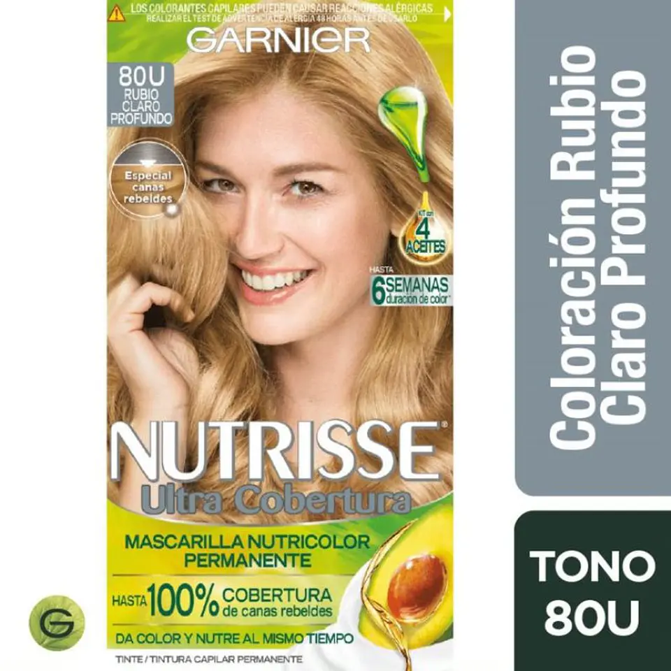 Tintura de Cabello - GARNIER RUBIO OCLARO PROFUNDO 80U (67,5 ml) 1