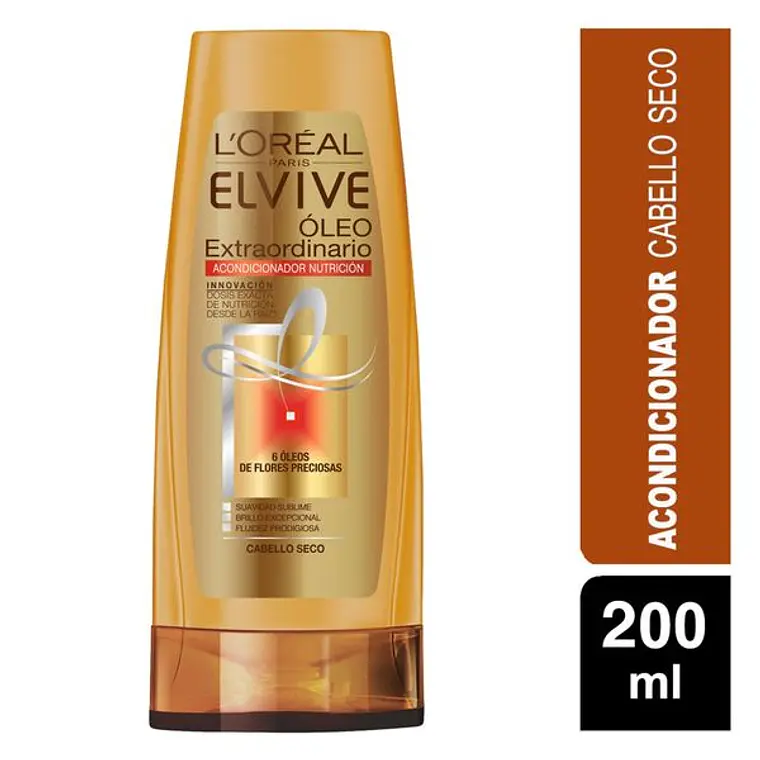 Acondicionador de Cabello Oleo Extraordinario - LOREAL OLEO DE COCO (200 ML) 1