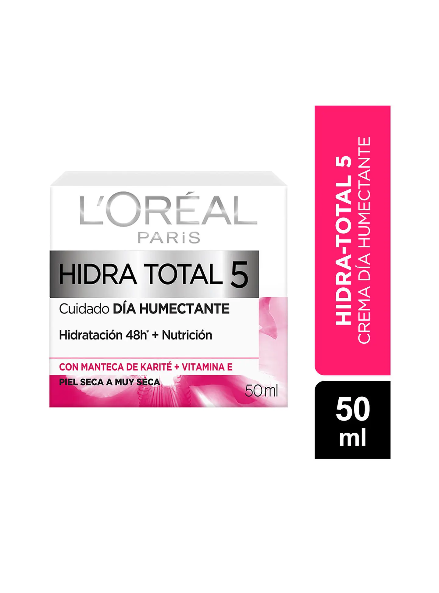 Crema Humectante Facial HT5 - LOREAL MANTECA DE KARITE - VITAMINA E(50 ML) 1