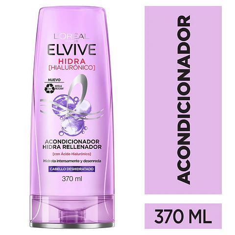Acondicionador Hidra Hialuronico - LOREAL HIDRA RELLENADOR (370 ML)