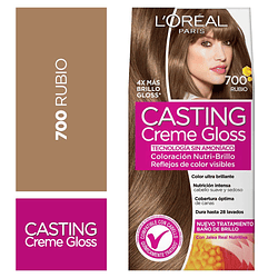 Tintura de Cabello Casting Creme Gloss - LOREAL RUBIO 700 (45 G)