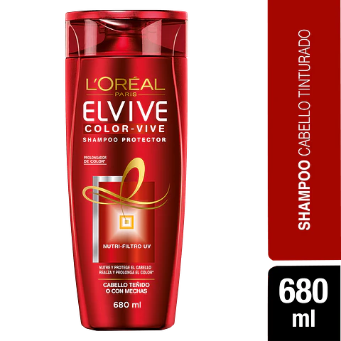 Shampoo Color Vive - LOREAL NUTRI FILTRO UV (680 ML) 