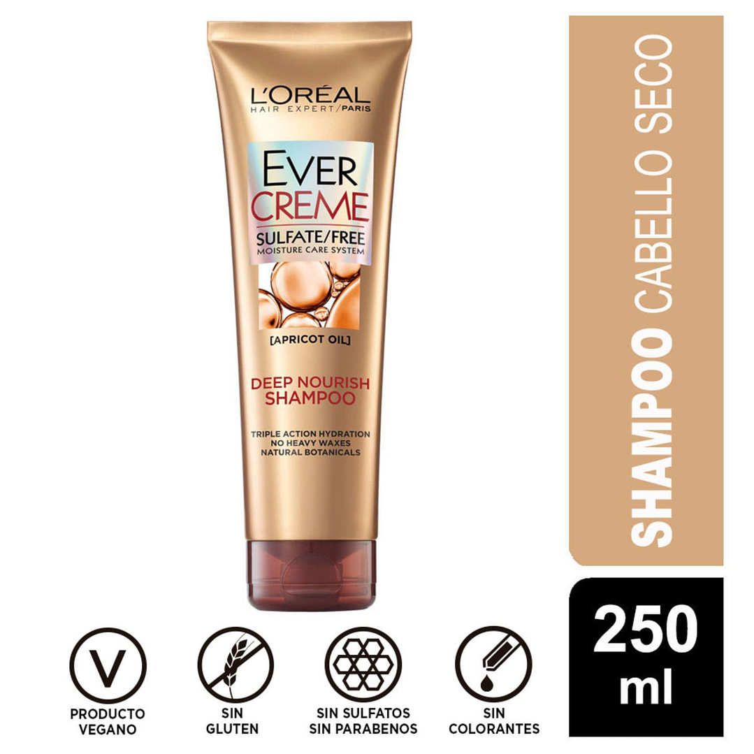 Shampoo Evercreme Deep Nourish 250 ML - LOREAL 1