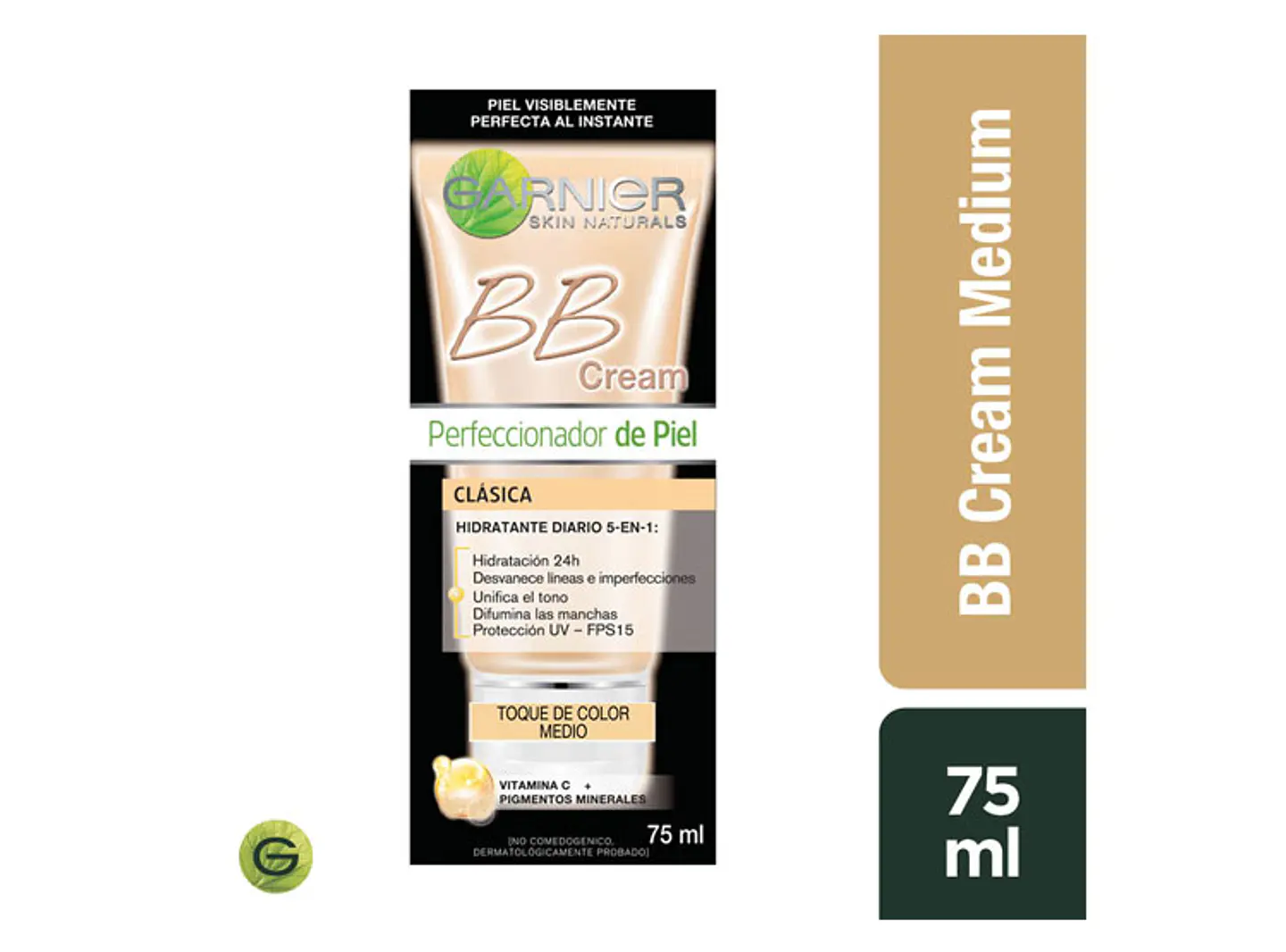 BB Cream Hidratante Diario 5 en 1 Tono Medio (75 ML) - GARNIER 1