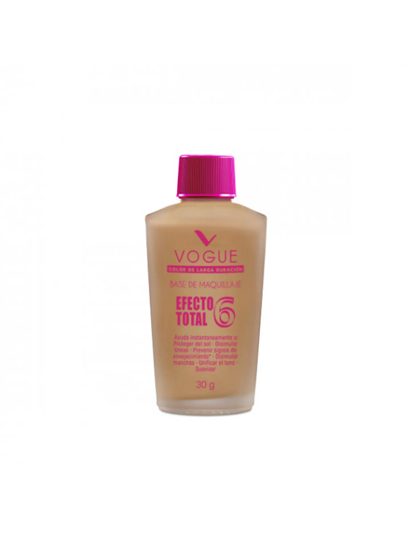 Base de Maquillaje Efecto Total 6 Canela 30g - VOGUE 1